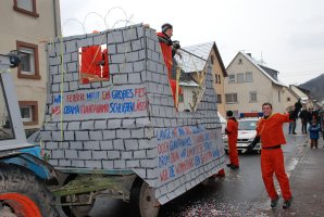 Bild in Gro�darstellung, Guantanamo zieht um in die Wommeburg, copyright Karnevals-Club Wombach e.V.