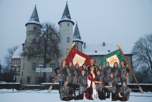 Bild in Gro�darstellung, die Wommeburg - ein Kunstwerk, copyright Karnevals-Club Wombach e.V.