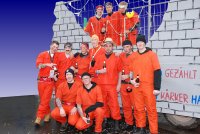 Bild in Gro�darstellung, Faschingswagen beim Wombacher Faschingszug