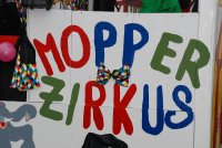 Bild in Gro�darstellung, Faschingswagen beim Wombacher Faschingszug