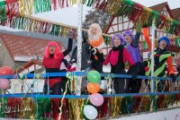 Bild in Gro�darstellung,  Mittwoch Stammtisch Faschingswagen beim Wombacher Faschingszug