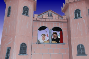 Bild in Gro�darstellung, die Wommeburg - ein Kunstwerk, copyright Karnevals-Club Wombach e.V.